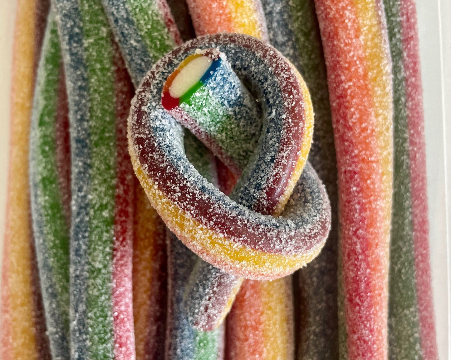 Jumbo multicolore sucré acidulé 23 cm ( 1 pièce )