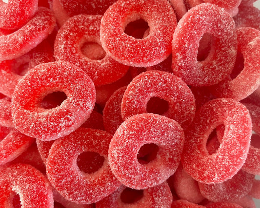 Anneaux Fraises - 100g